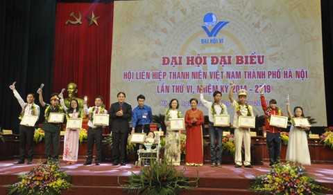 The 6th congress of Hanoi Youth Association opens - ảnh 1